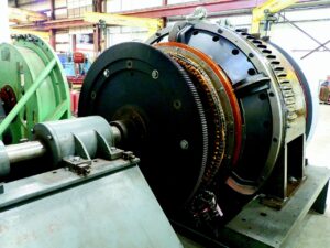railroad generator, test stand, generator testing